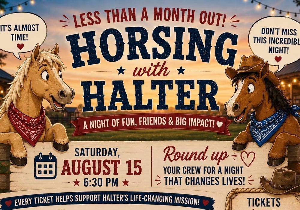 Horsing with HALTER returns Aug. 15 to support life-changing equine services