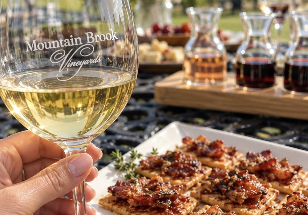 Sweet and spicy bacon crackers and a fall winery getaway