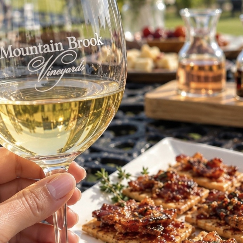 Sweet and spicy bacon crackers and a fall winery getaway
