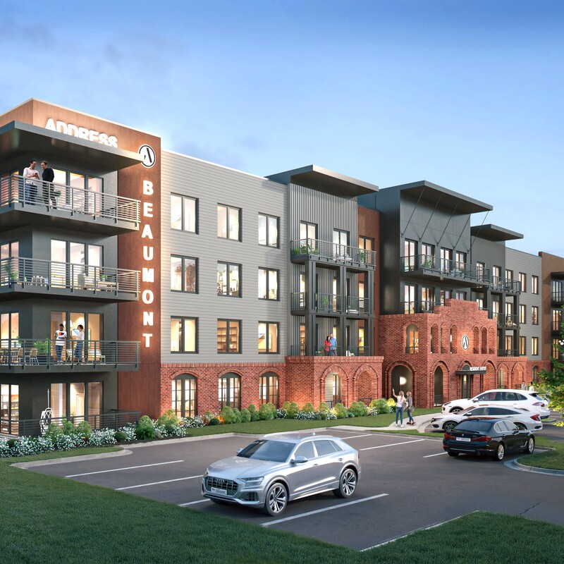 New residences going up on site of old Mill