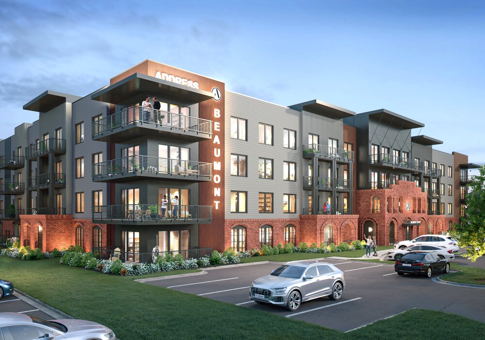 New residences going up on site of old Mill