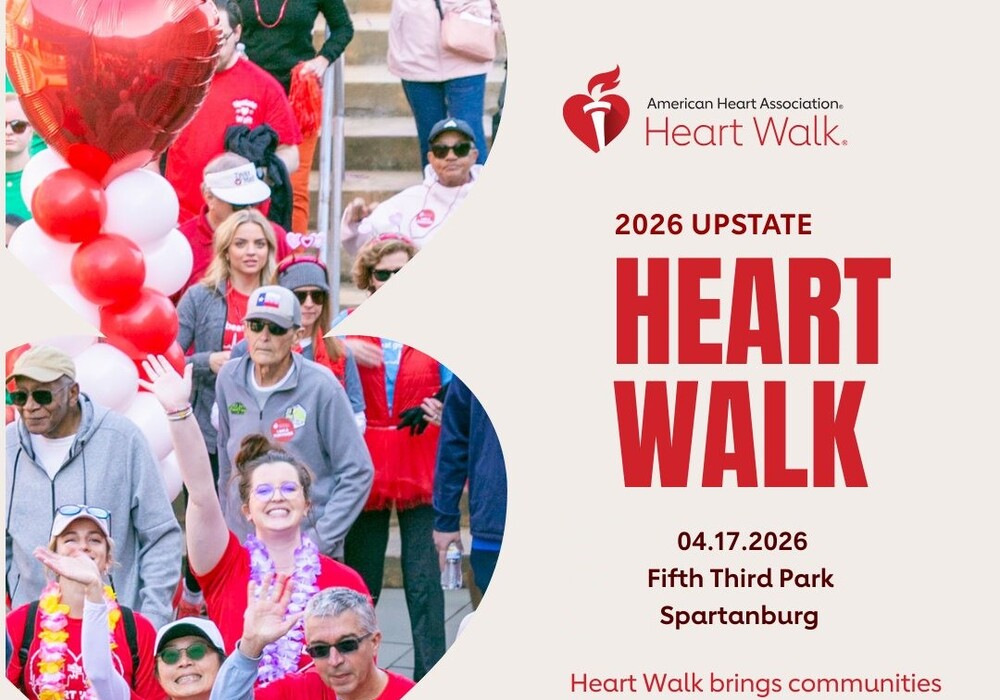 First annual Heart Walk coming to Spartanburg