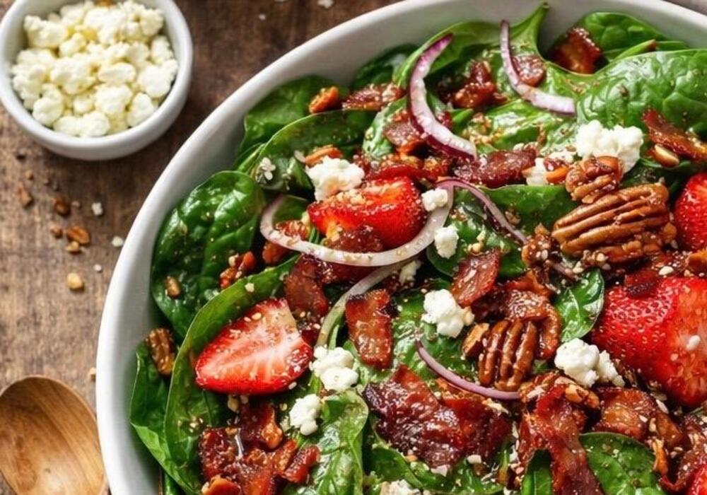 Fresh From the Field: A Strawberry Spinach Favorite 