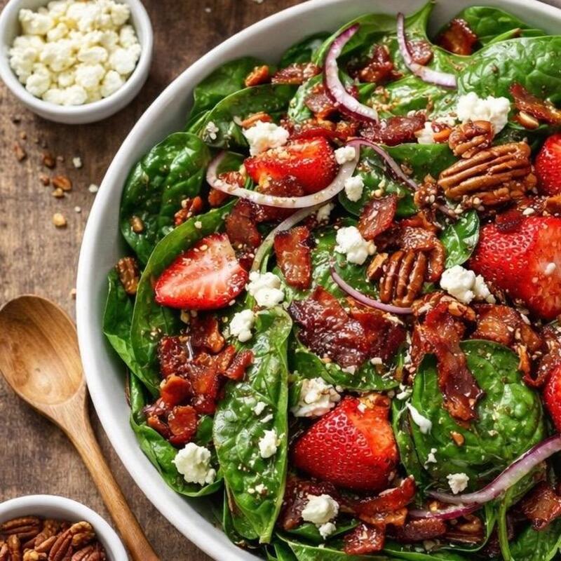 Fresh From the Field: A Strawberry Spinach Favorite 